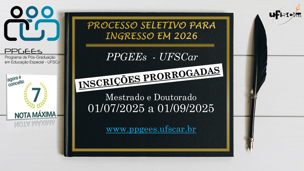 Prorrogação inscrições proc seletivo 2025-2026